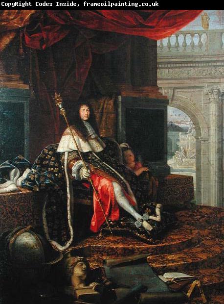 Henri Testelin Portrait of Louis XIV of France